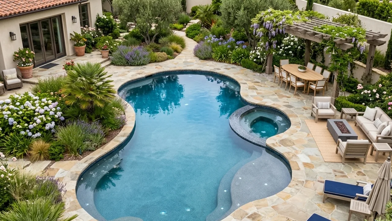 Custom Pool Design planning for a Gold Coast pool project